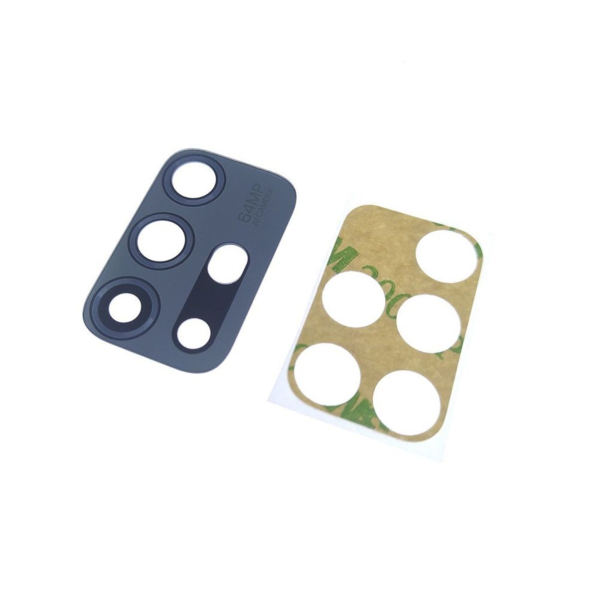 GENERICO - Repuesto Vidrio Camara Trasera MOTO G30 - Negro.