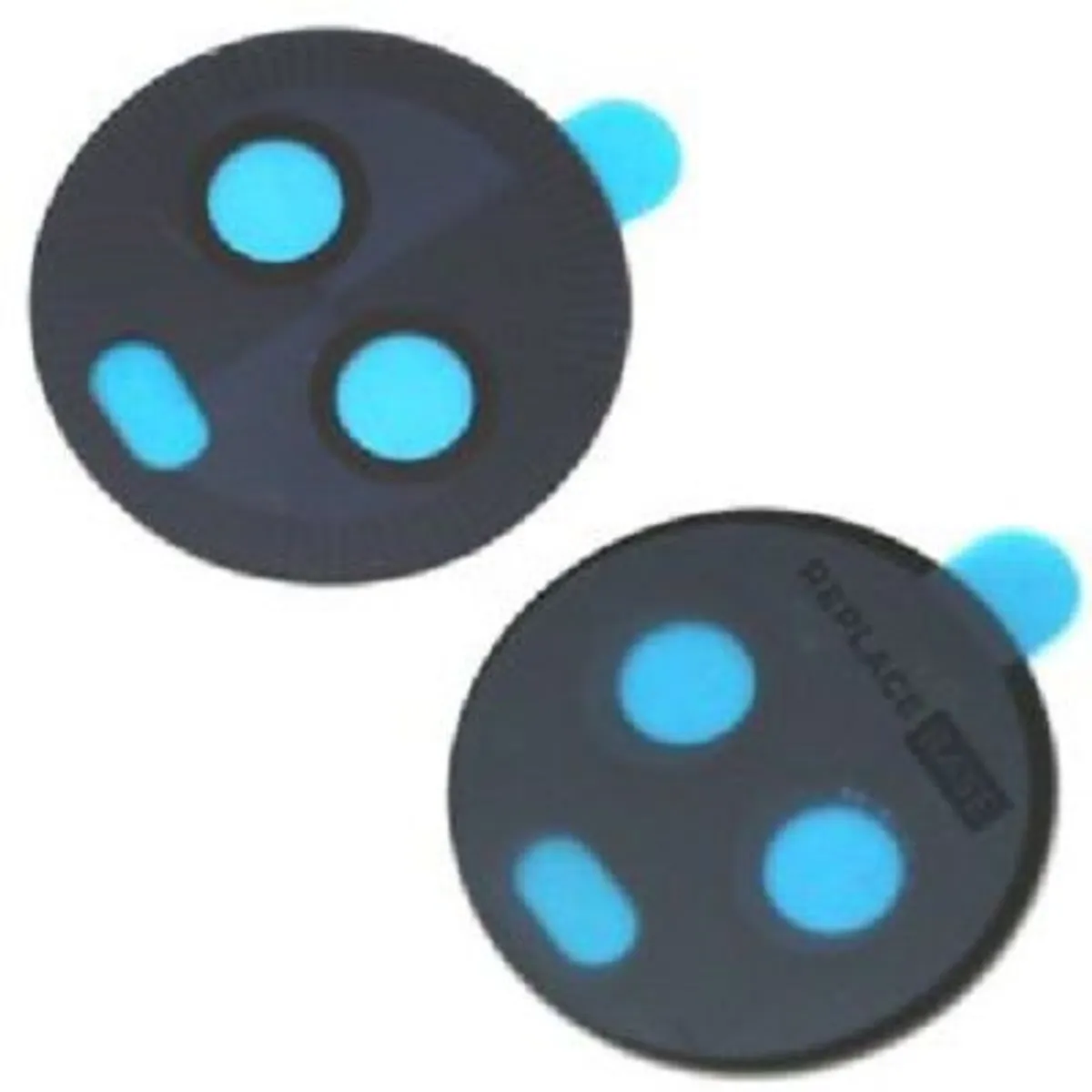 GENERICO - Repuesto Vidrio Camara Trasera MOTO G5S - Negro.