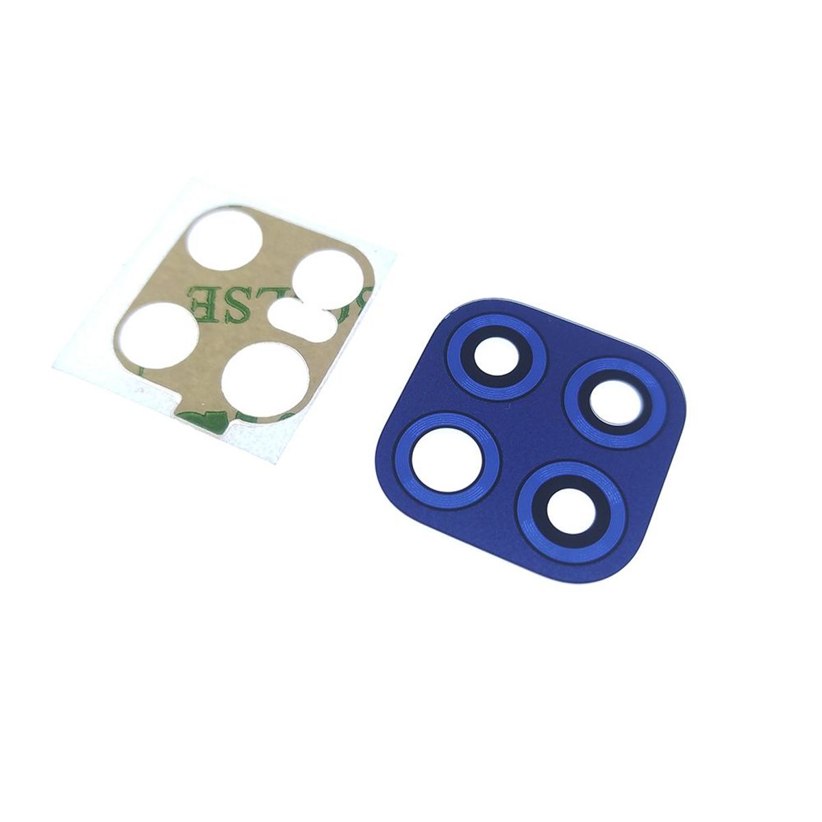 GENERICO - Repuesto Vidrio Camara Trasera MOTO G5 G - Azul.