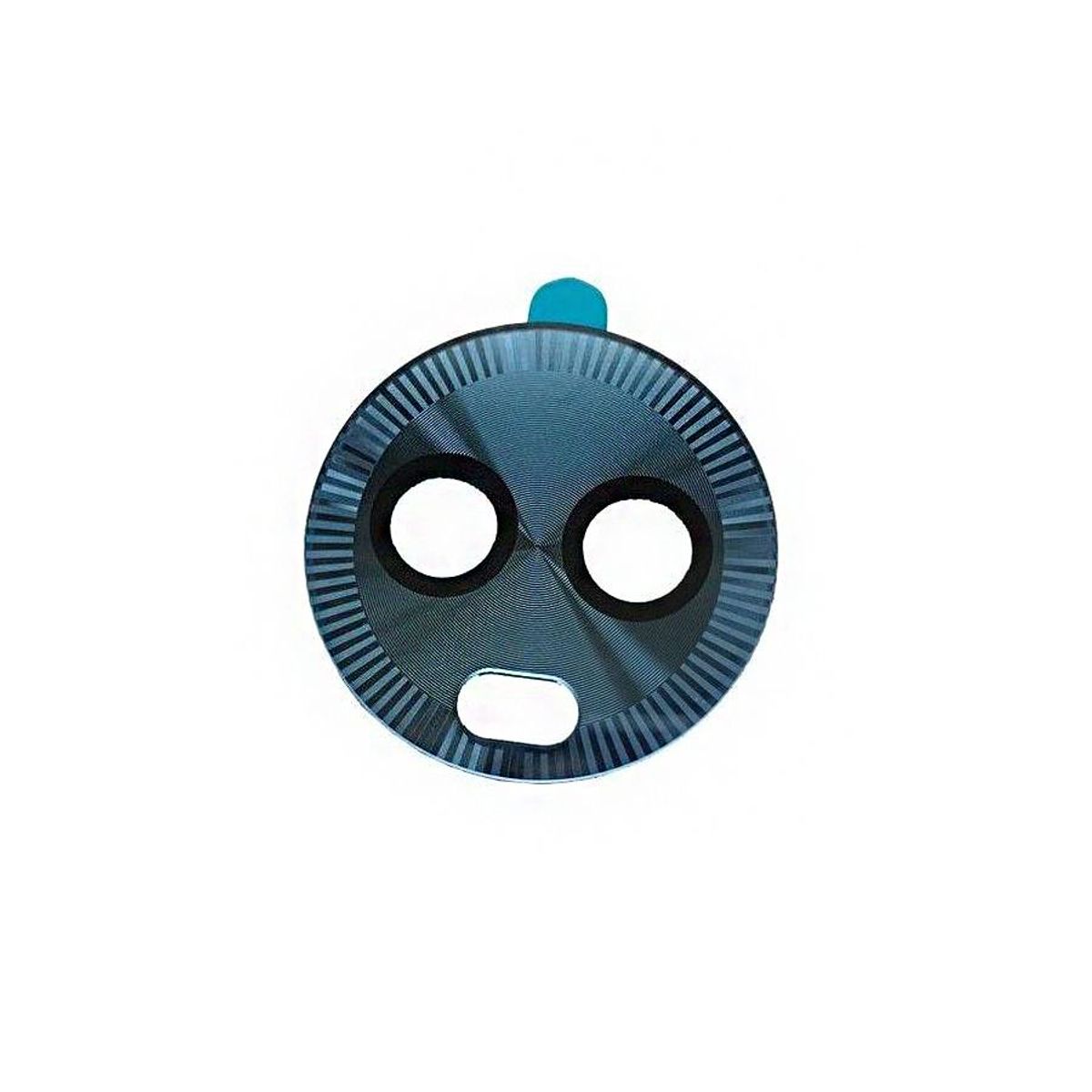 GENERICO - Repuesto Vidrio Camara Trasera MOTO G6  - Azul.