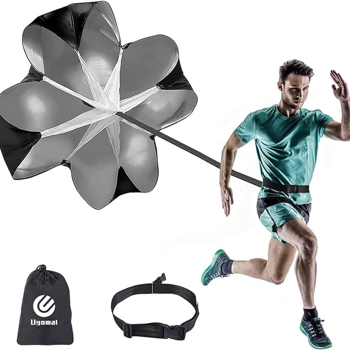 OEM - Correr Paracaídas Entrenamiento de Velocidad Resistencia