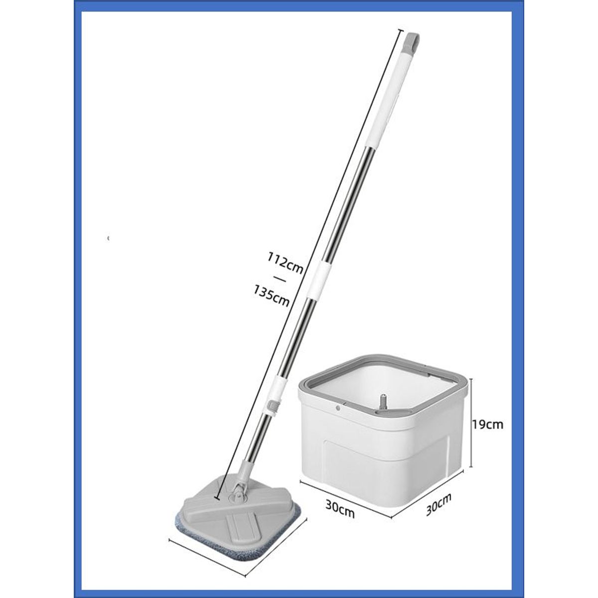 GENERICO - Trapeador con sistema centrifuga manual