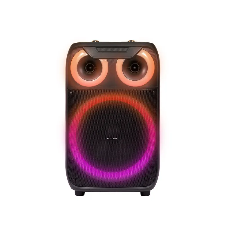 KUZLER - Parlante Karaoke con Bluetooth con luces Led Kuzler ERWIN-101