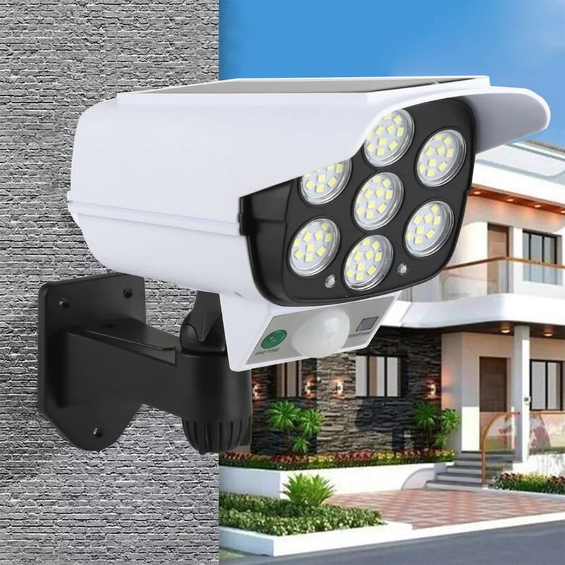OEM - Reflector Solar LED Sensor de Movimiento Tipo Camara de Seguridad