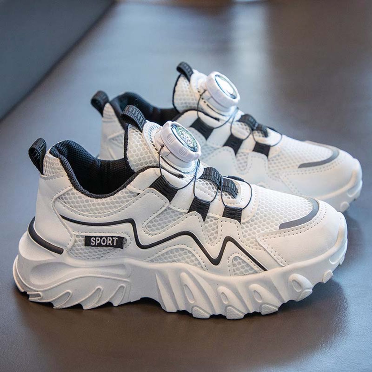 SHANDIAN - Zapatillas de Boa gore deportiva ni?os y ni?as