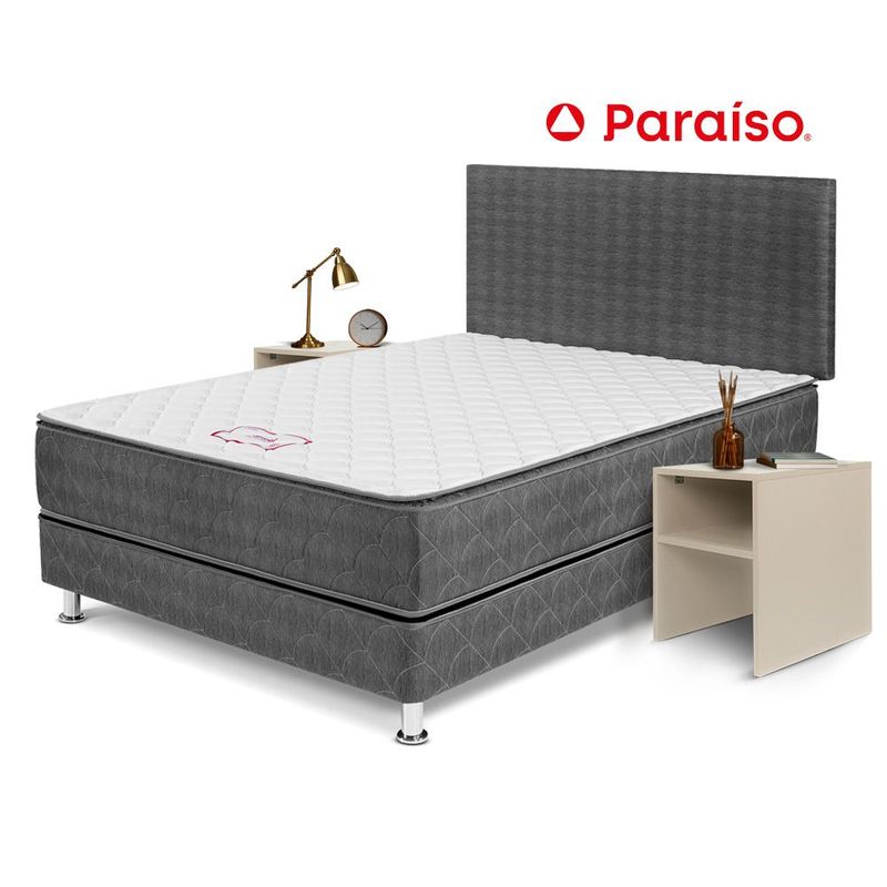 PARAISO - Dormitorio Paraíso Tropical 2PLZ + Velador repisa