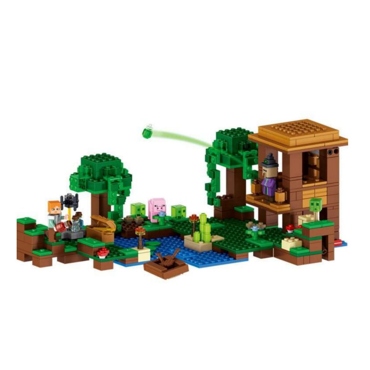 GENERICO - ARMABLE MY WORLD MINECRAFT BELA 10471 718 PCS