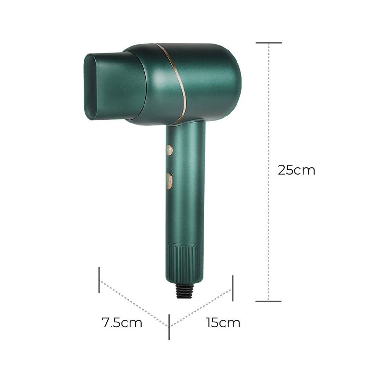 VIVIBOX - SECADOR DE CABELLO IÓNICO