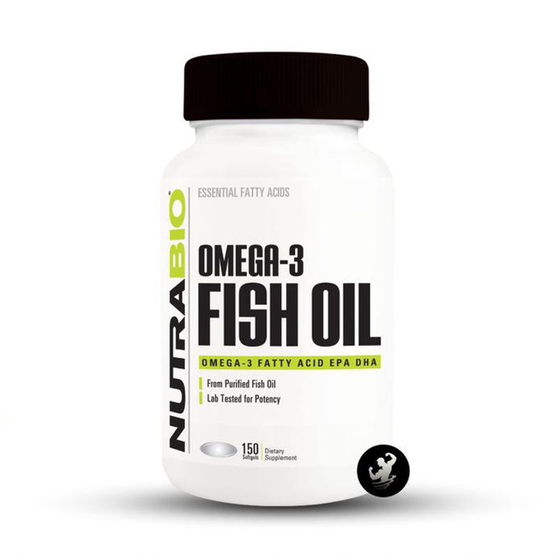 NUTRABIO - Aceite de pescado Omega 3 NUTRABIO - 150 cápsulas
