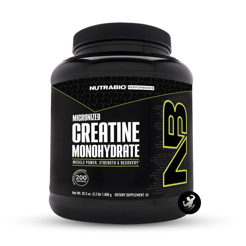 NUTRABIO - Nueva Creatina Monohidrata Grado Farmacéutico Nutrabio - 1 kg
