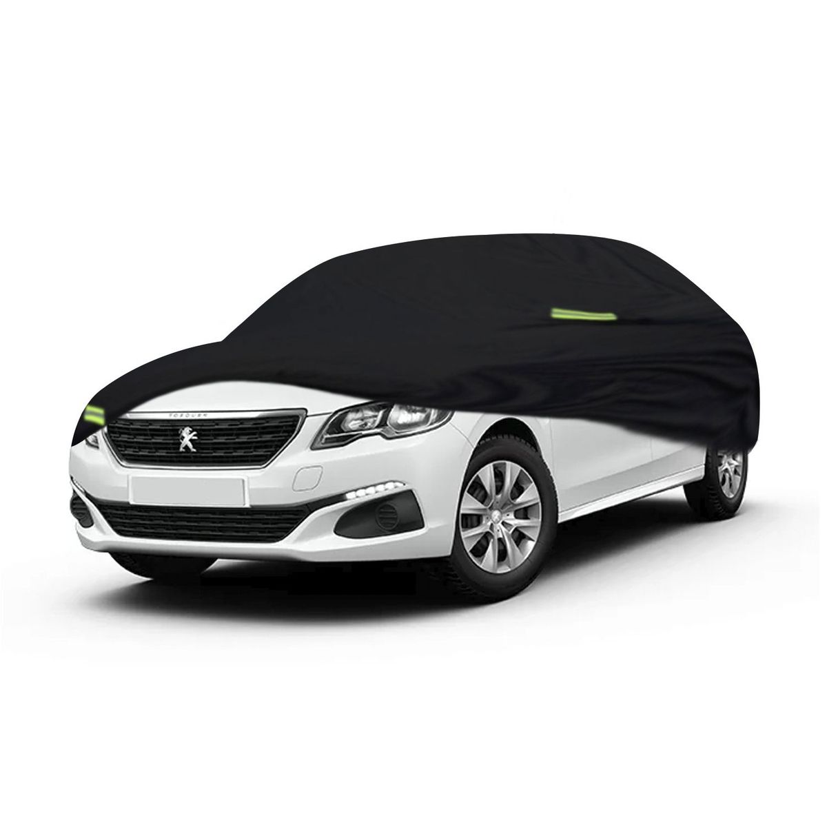 TECGO - PROTECTOR FORRO FUNDA COBERTOR TIPO PEUGEOT 301 NEGRO