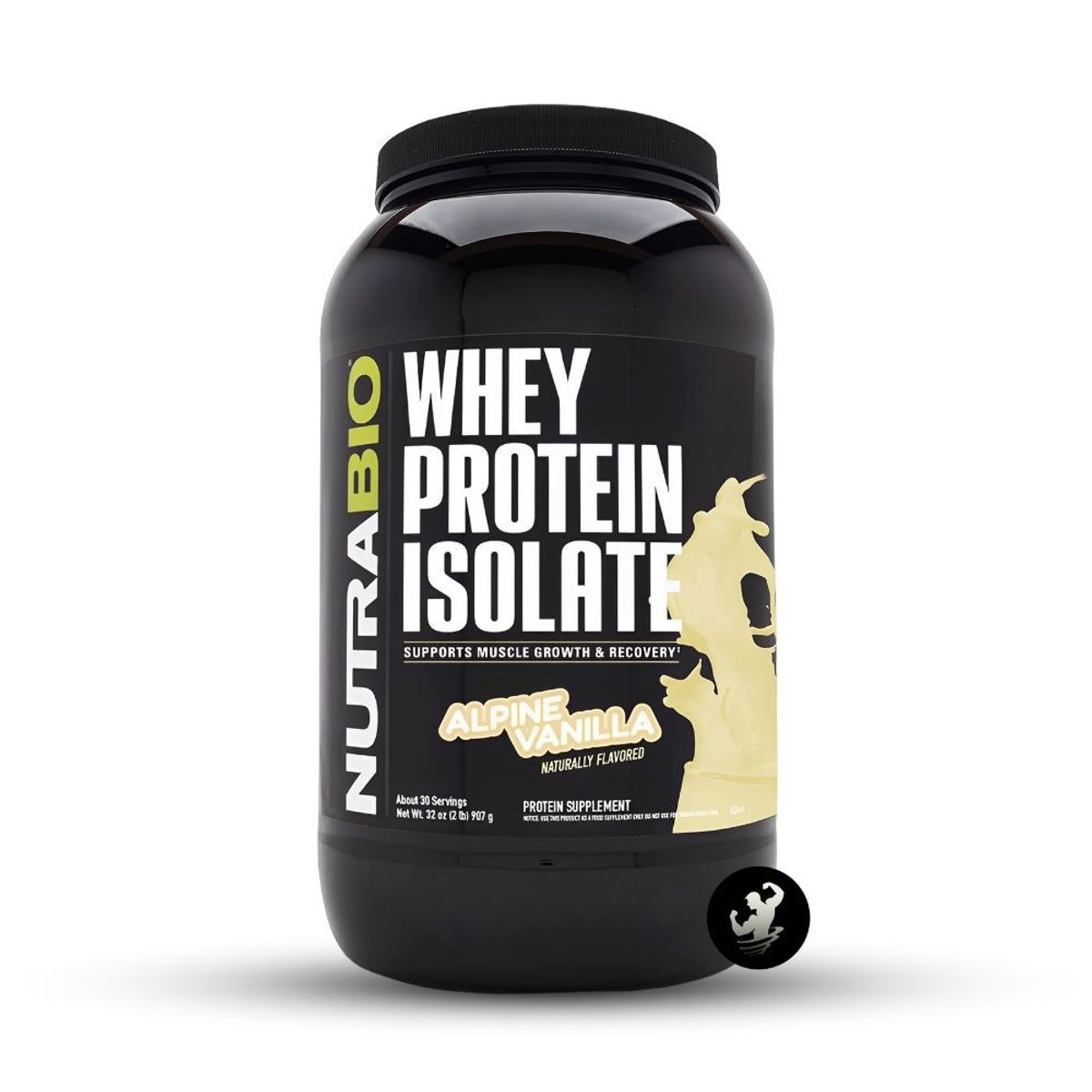 NUTRABIO - Proteína aislada Nutrabio 2 LB - Alpine Vanilla