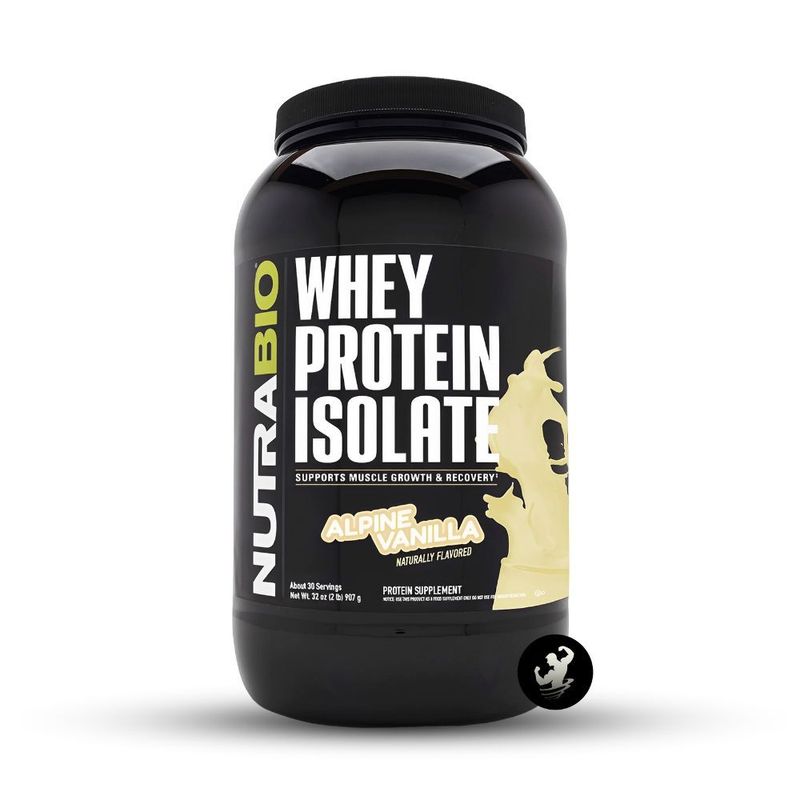 NUTRABIO - Proteína aislada Nutrabio 2 LB - Alpine Vanilla