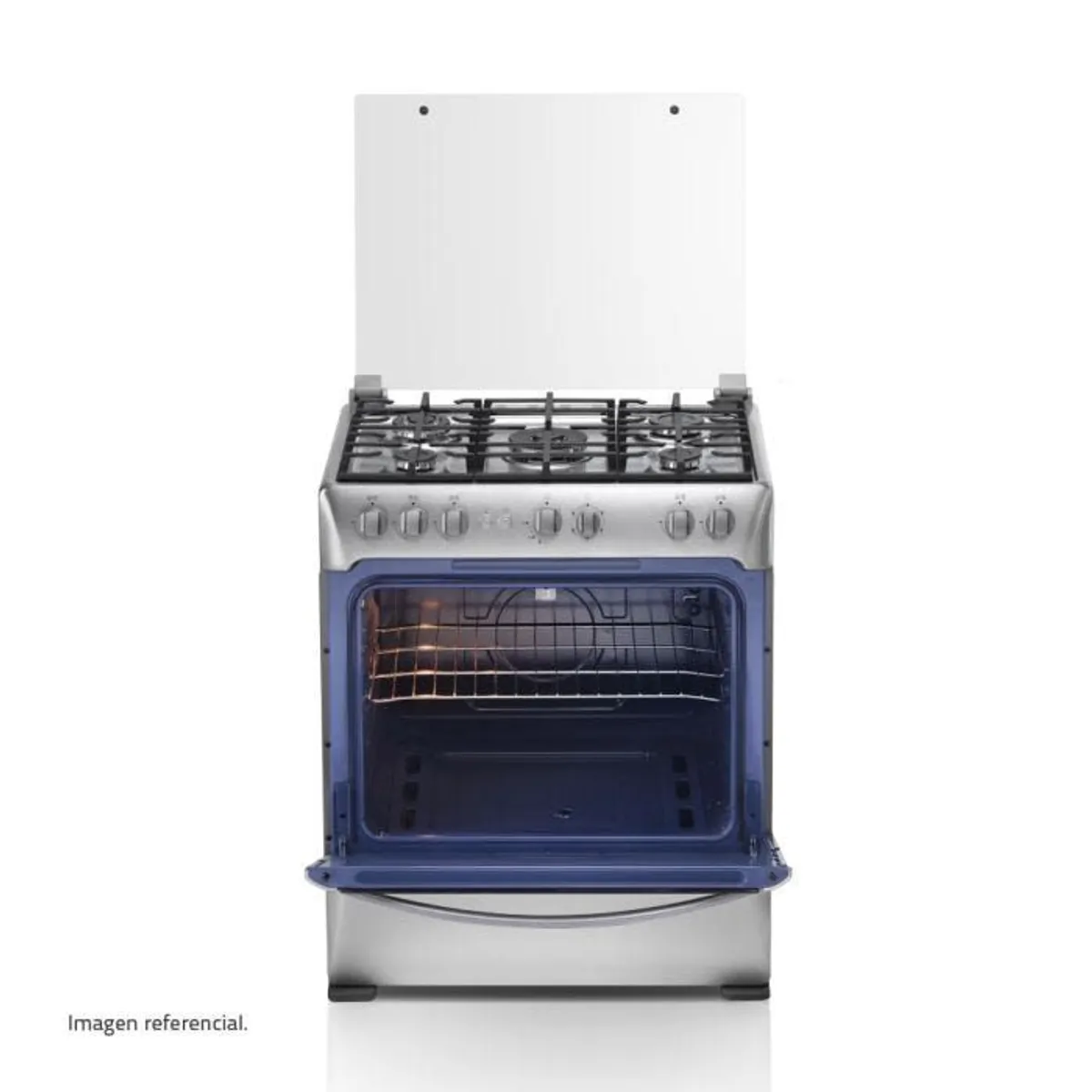 INDURAMA - Cocina Gas Indurama Firenze Zafiro 30" Croma 5 Hornillas