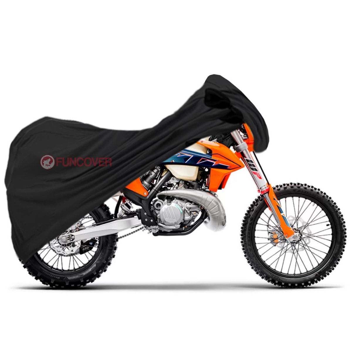 FUNCOVER - Funda Para Moto KTM 250 EXC TPI Cobertor Impermeable Filtro Uv