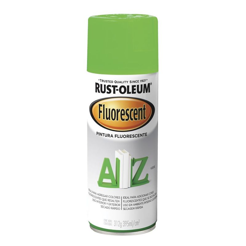 RUST OLEUM - Spray Fluorescente Verde