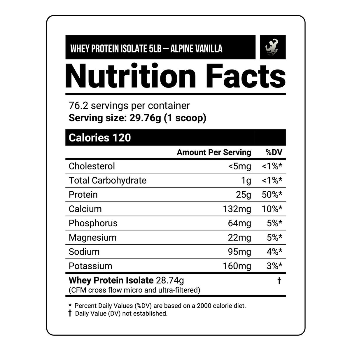 NUTRABIO - Proteína aislada Nutrabio 5LB - Alpine Vanilla