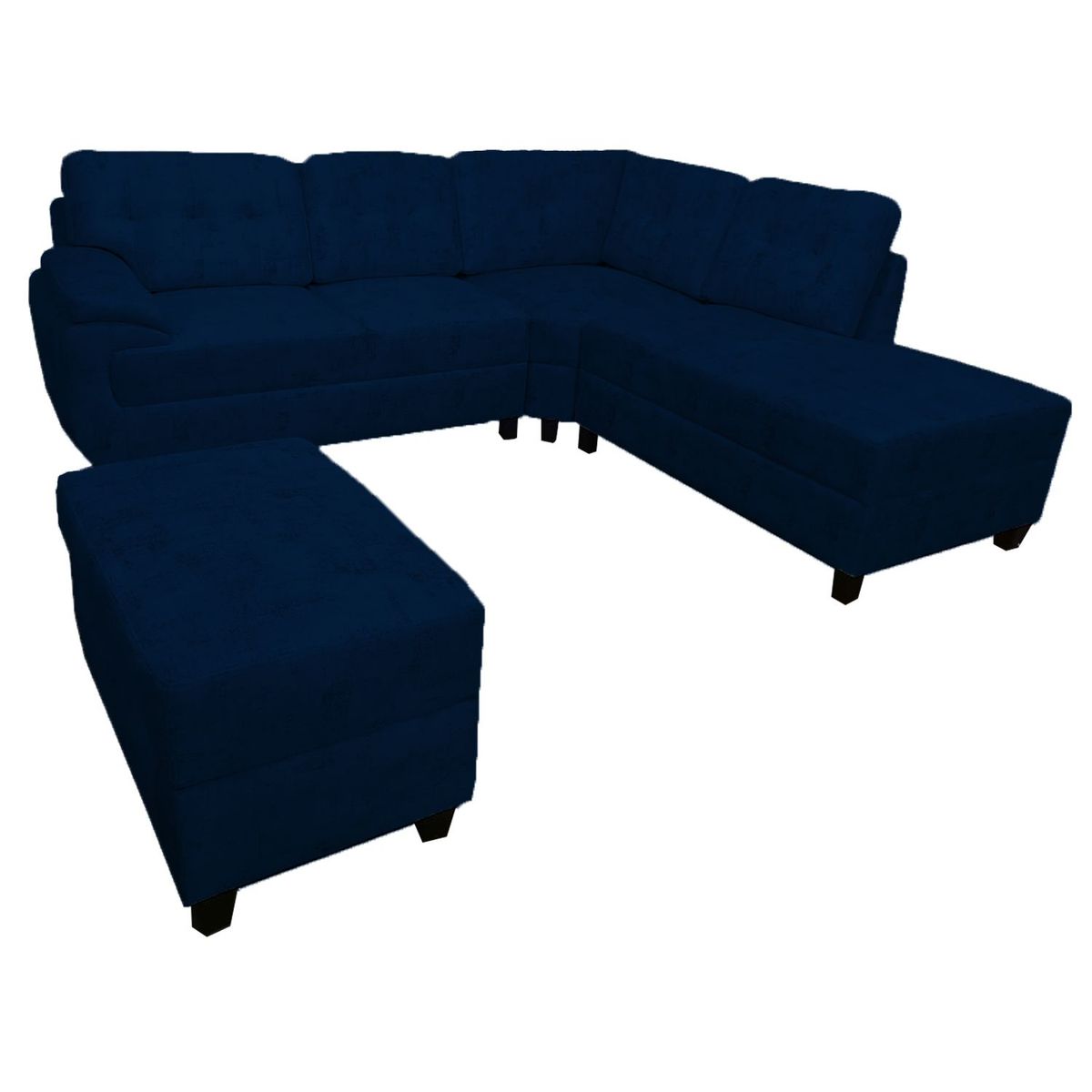 HOME PREMIUM - ESQUINERO  BANQUETA ISLA  AZUL