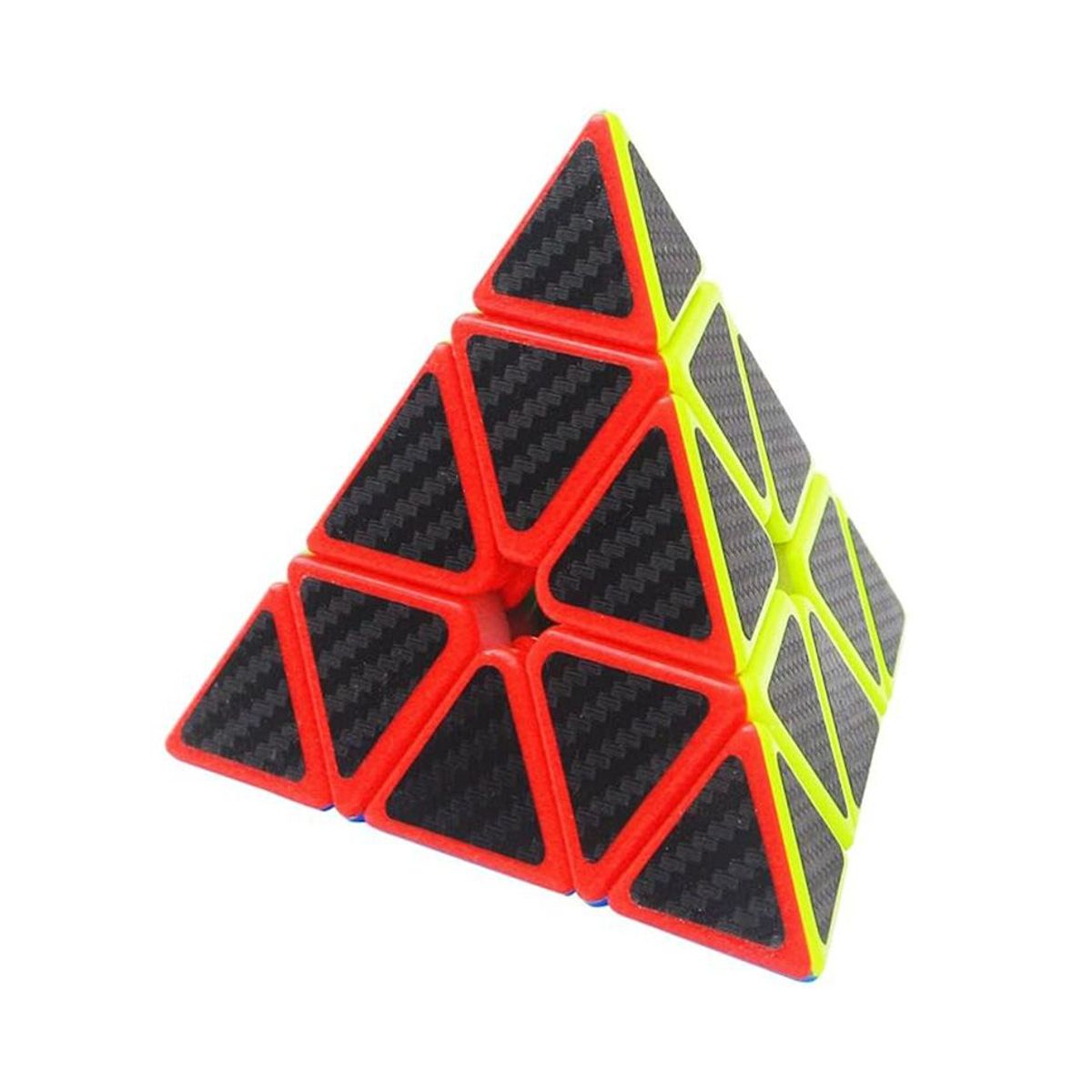 MOYU - Cubo Mágico Piramide 3x3x3 Carbón Moyu