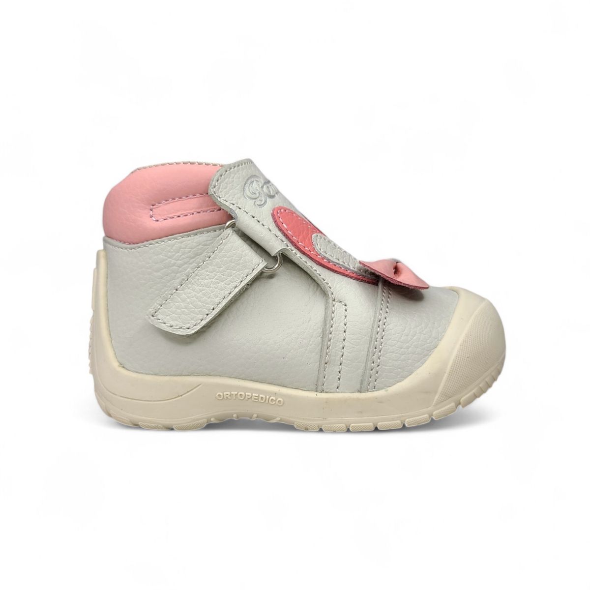 GENERICO - Botín conejo semi-ortopédico gateador Modelo Pibe Pega para niña bebé