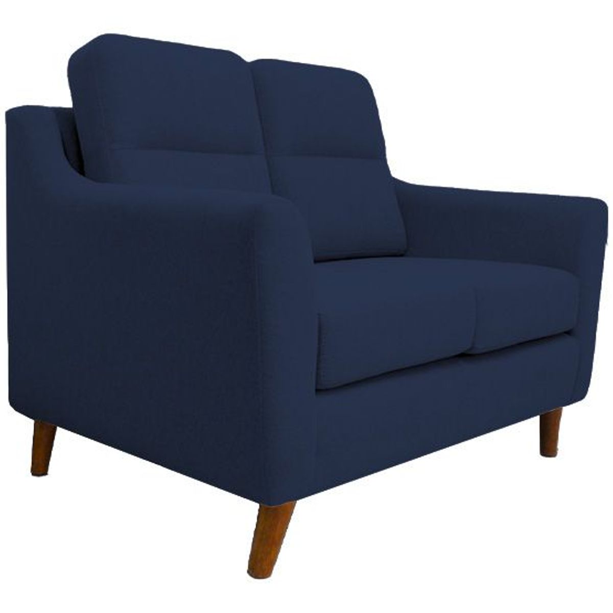 BARAKA HOME - Sofa 2 Cuerpos Florina - Azul Marino