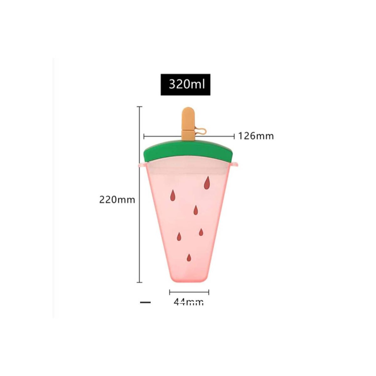 GENERICO - Tomatodo Sandia Kawai Con Correa Ajustable