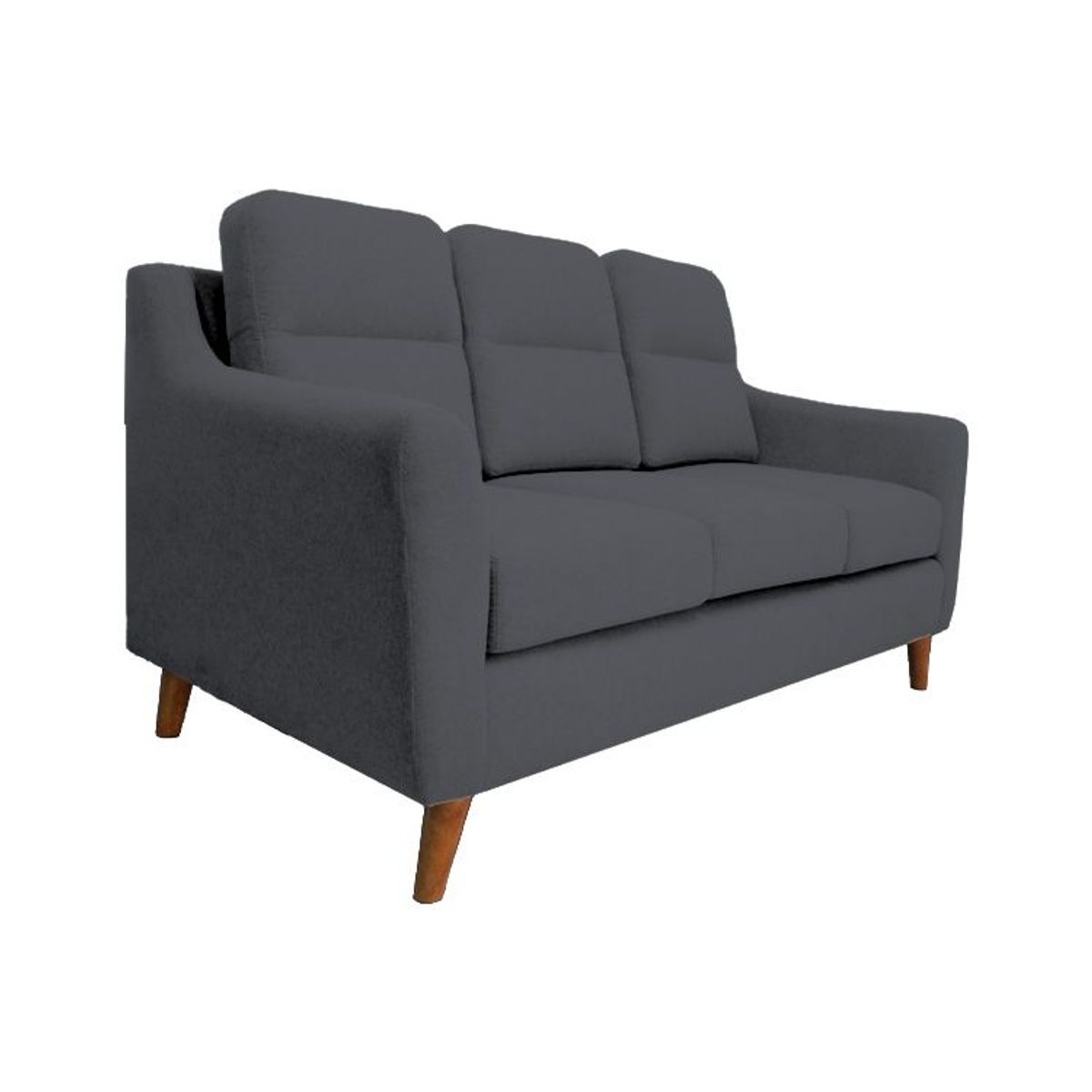 BARAKA HOME - Sofa 3 Cuerpos Florina - Gris Oscuro