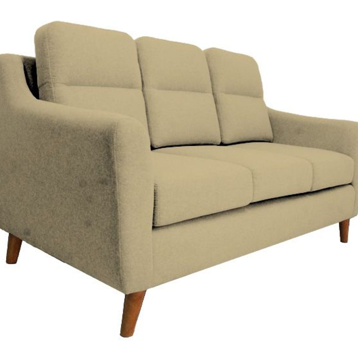 BARAKA HOME - Sofa 3 Cuerpos Florina - Beige Oscuro