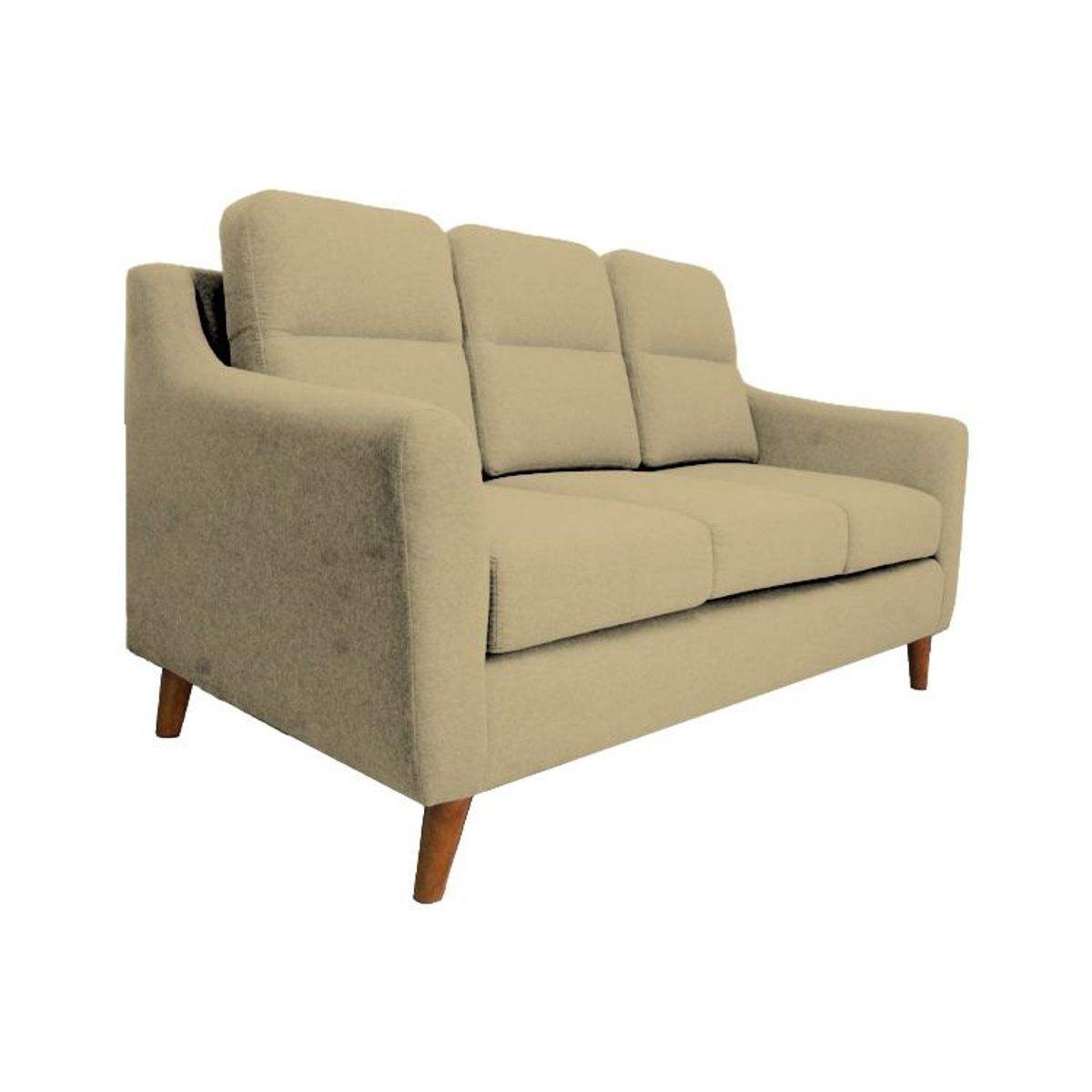 BARAKA HOME - Sofa 3 Cuerpos Florina - Beige Oscuro