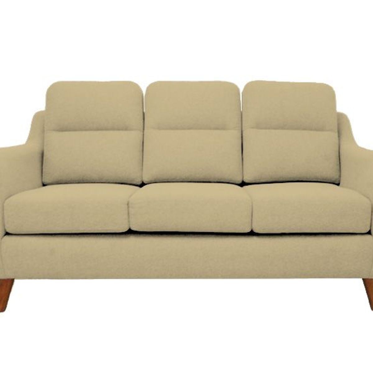 BARAKA HOME - Sofa 3 Cuerpos Florina - Beige Oscuro