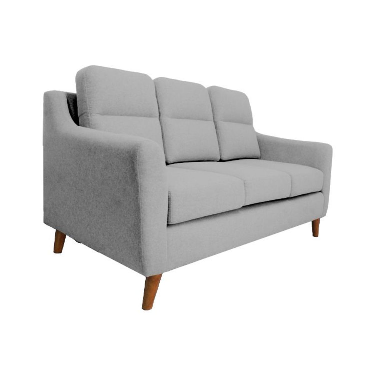 BARAKA HOME - Sofa 3 Cuerpos Florina - Gris Claro