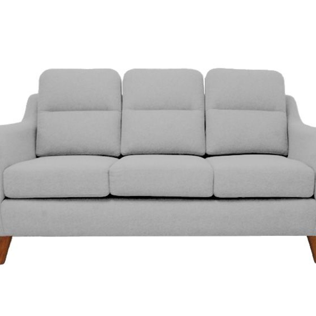 BARAKA HOME - Sofa 3 Cuerpos Florina - Gris Claro