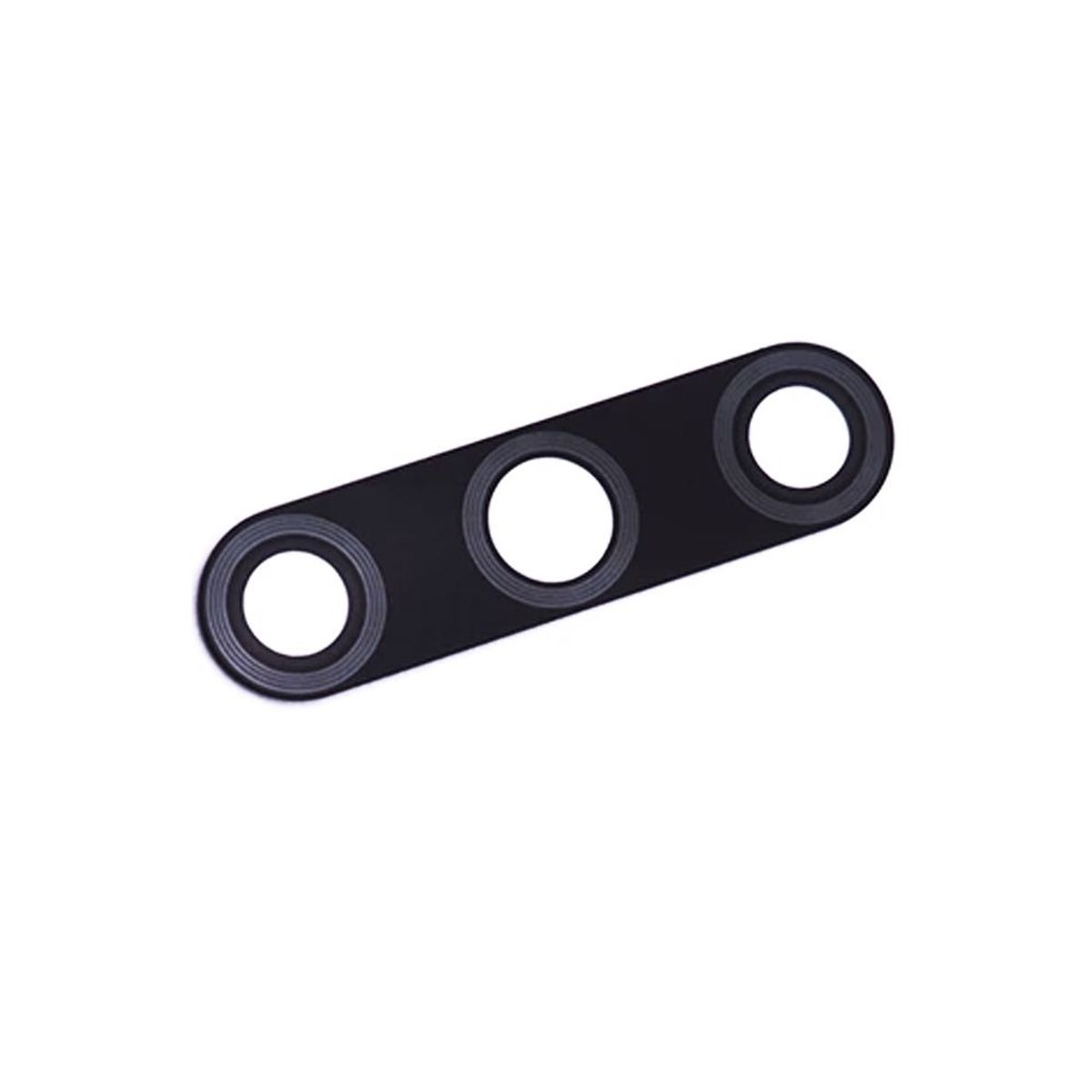 GENERICO - Repuesto Vidrio Camara Trasera HUAWEI Y6P - Negro