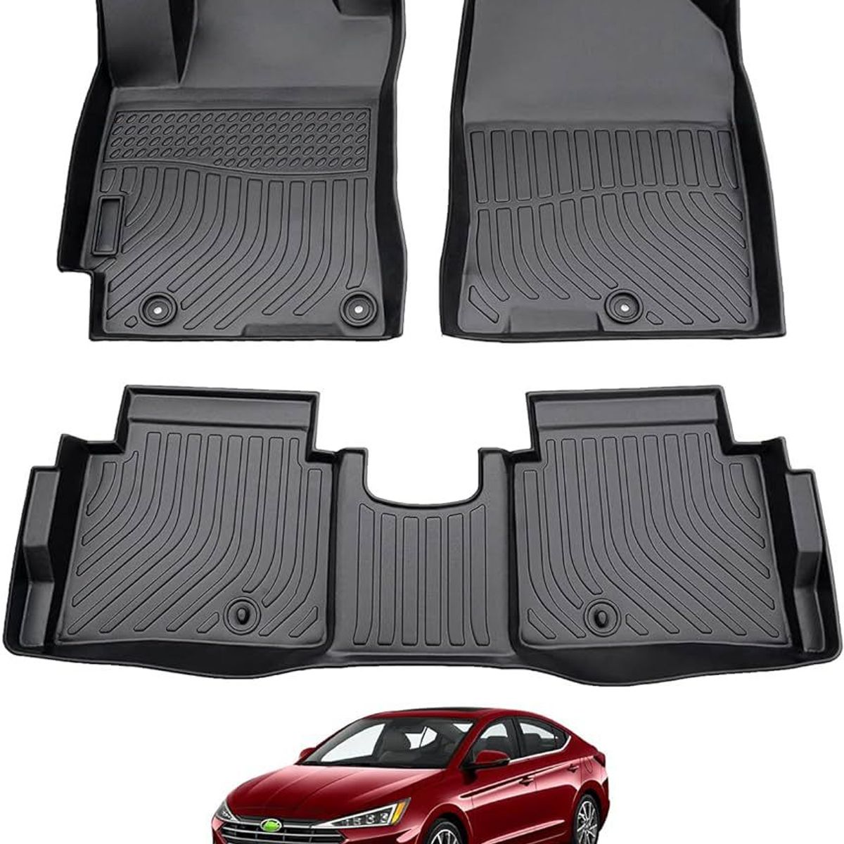 GENERICO - PISOS BANDEJA 3D HYUNDAI ELANTRA 2017 2019 2020 2022 2023.