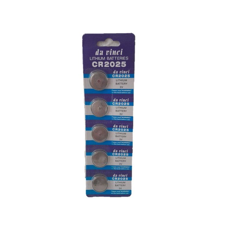 GENERICO - PILAS BOTON CR 2025 LITIO 3V GENERICAS