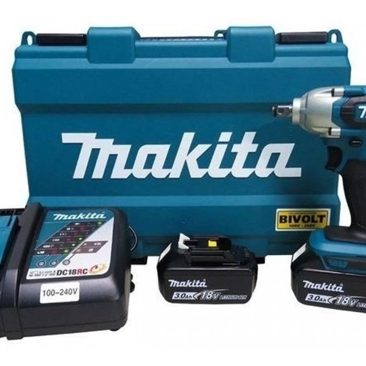 MAKITA - Llave De Impacto 1/2'' 18v Lxt 2 Bat Y Carg Makita Dtw190rfe