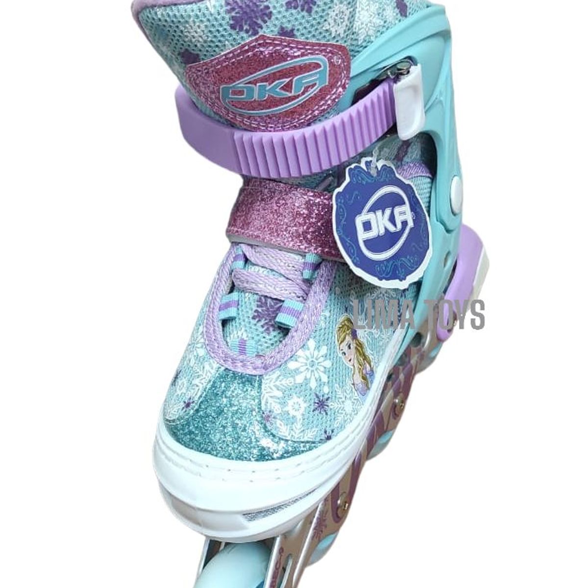 OKA - PATIN OKA LINEAL CELESTE NIÑA TALLA S