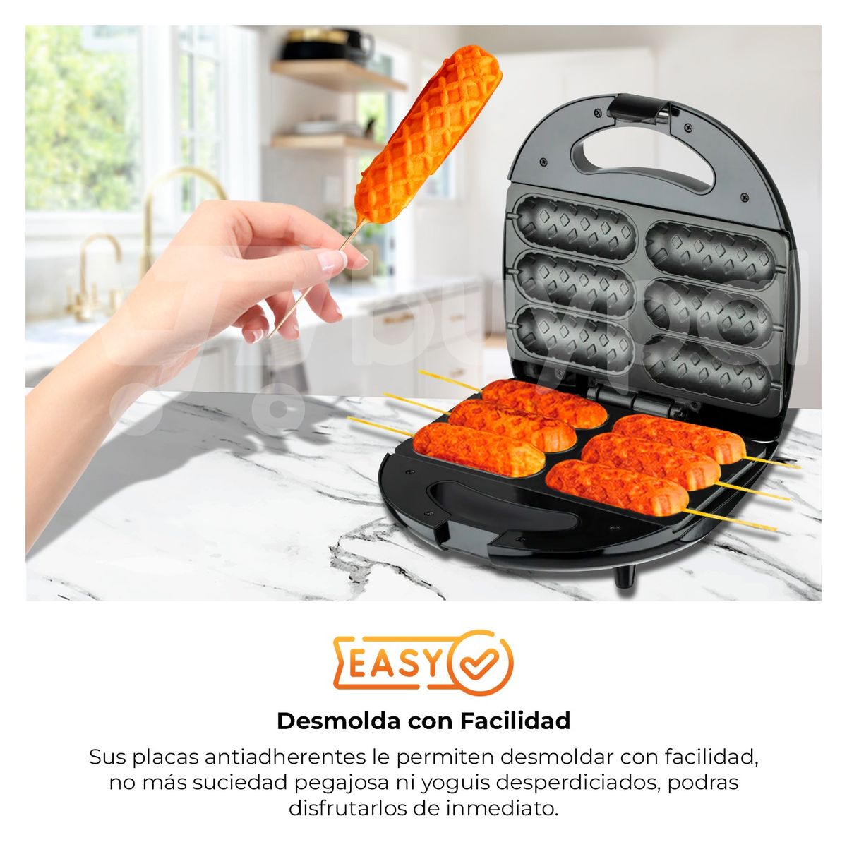 OEM - Maquina Para Hacer Yoguis Electrica Antiadherente