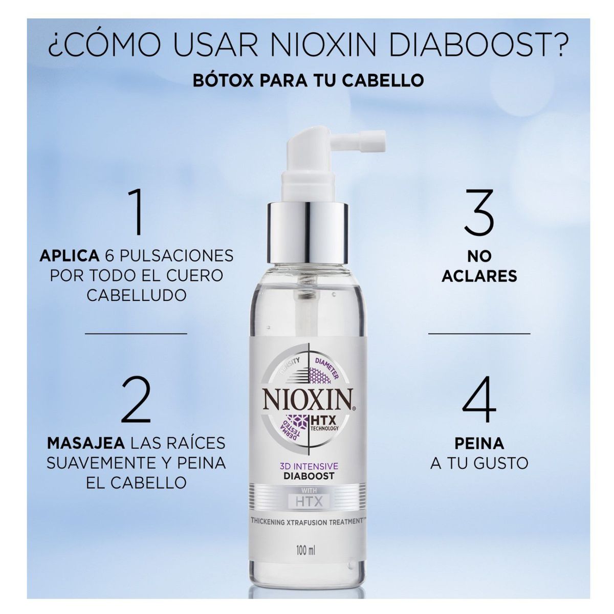 NIOXIN - Nioxin Tratamiento Densificador Intensivo Diaboost
