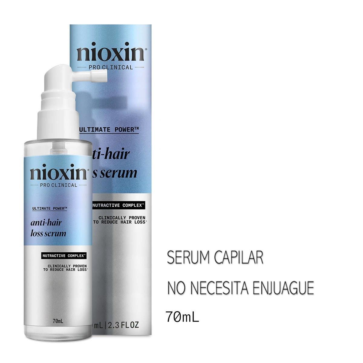NIOXIN - Nioxin Tratamiento Intensivo Anticaída Serum Anti Hair Loss