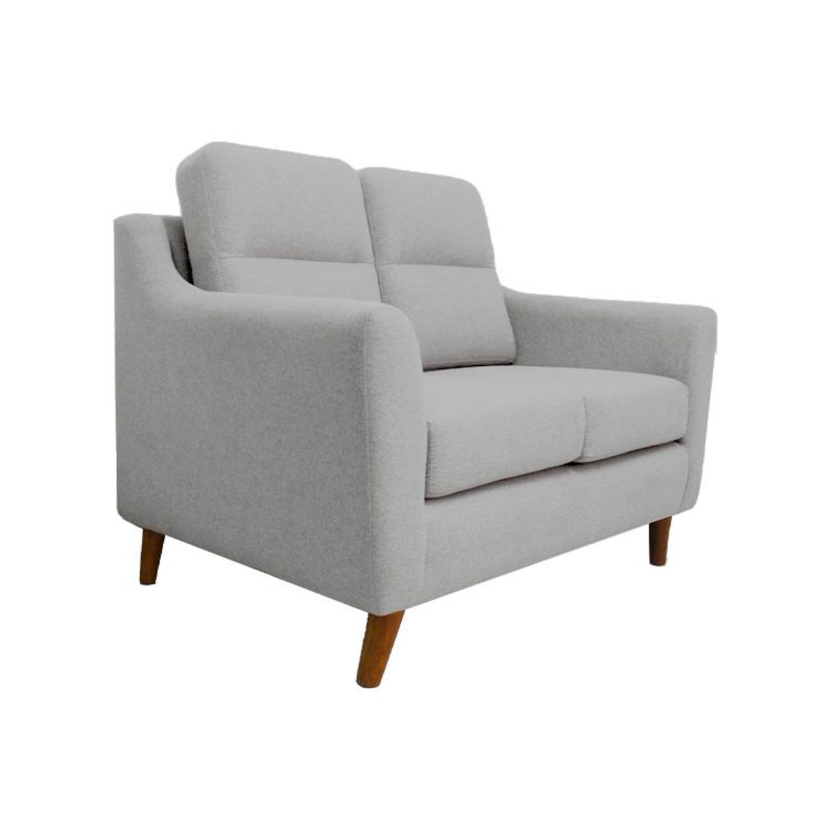 BARAKA HOME - Sofa 2 Cuerpos Florina - Gris Claro