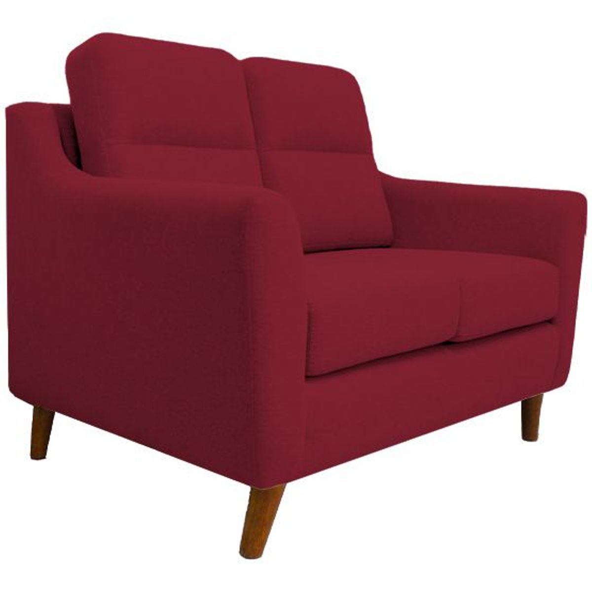 BARAKA HOME - Sofa 2 Cuerpos Florina - Rojo