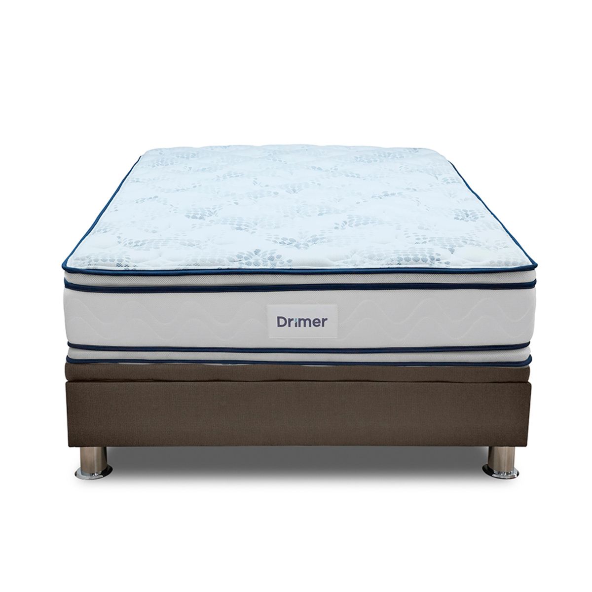 DRIMER - Cama Practibox Fiamma Antistress 2 Plazas Marrón