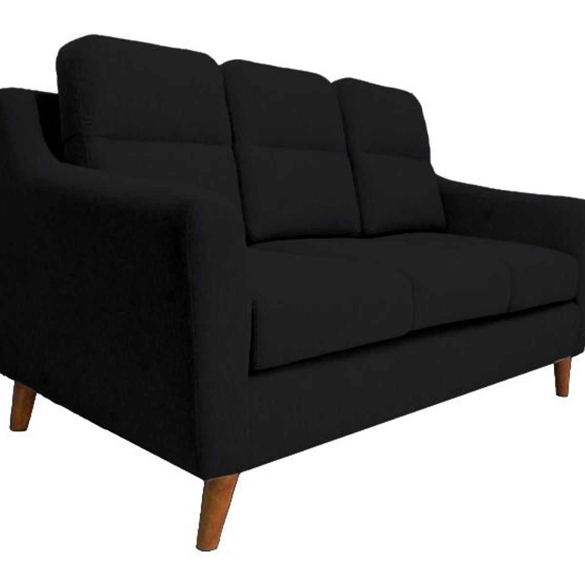 BARAKA HOME - Sofa 3 Cuerpos Florina - Negro