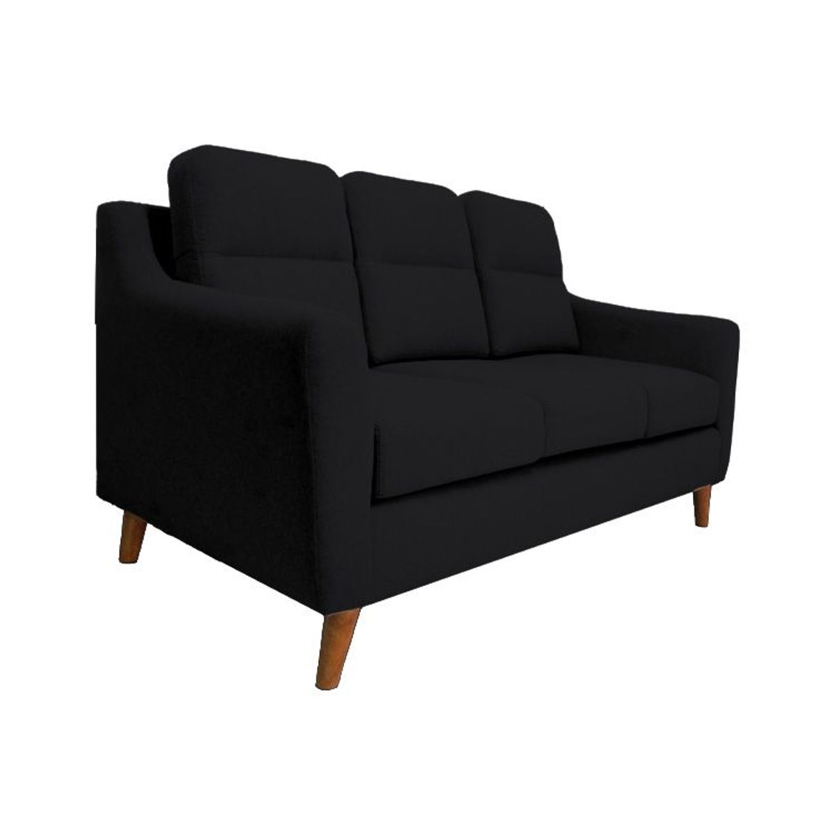 BARAKA HOME - Sofa 3 Cuerpos Florina - Negro