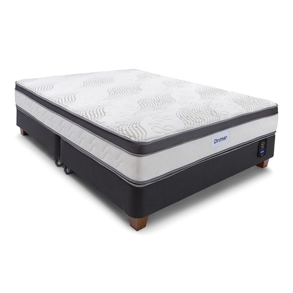 DRIMER - Cama Americana Pocket Aero Látex King