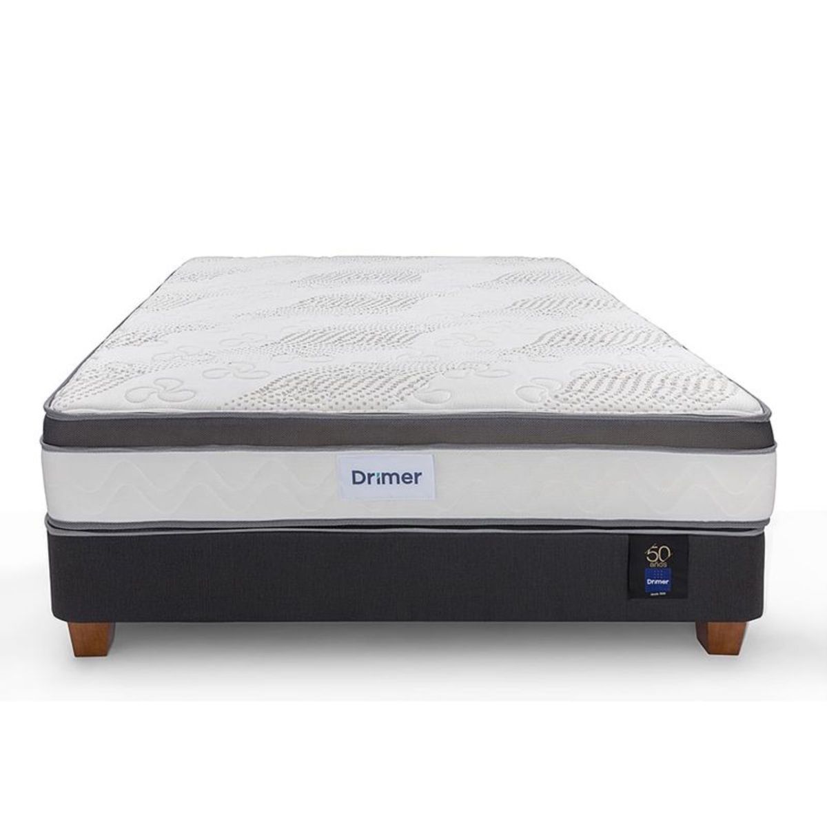 DRIMER - Cama Americana Pocket Aero Látex King