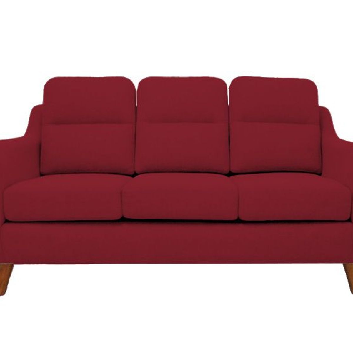 BARAKA HOME - Sofa 3 Cuerpos Florina - Rojo