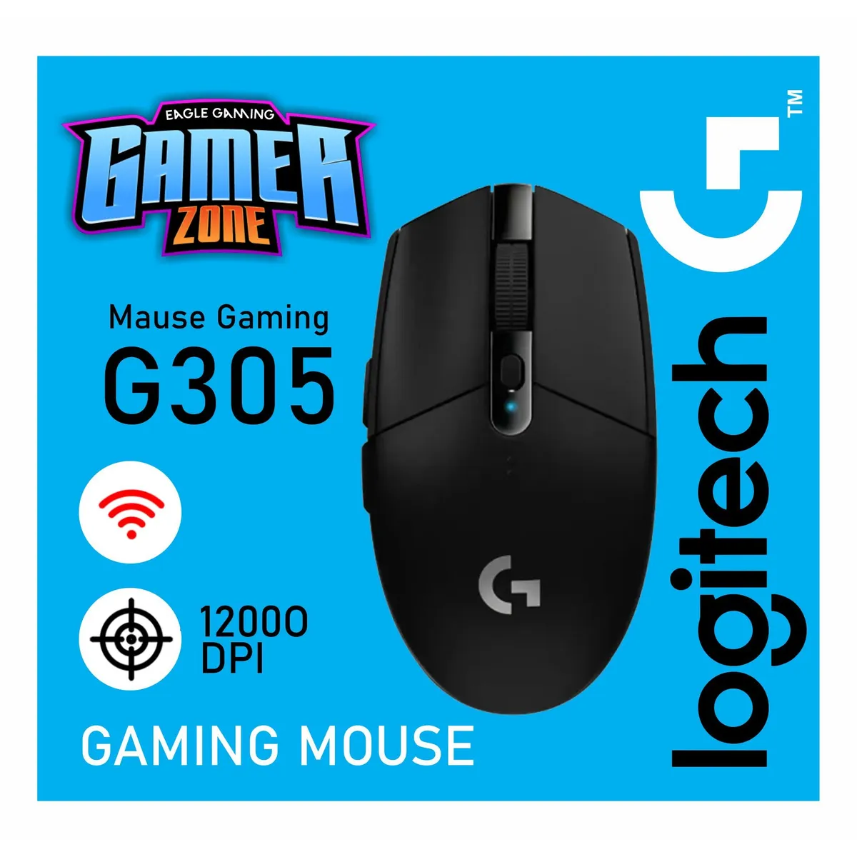 LOGITECH - Mouse Logitech G305 Lightspeed Wireless