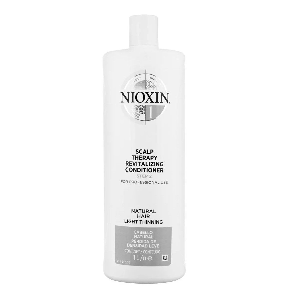 NIOXIN - Nioxin-1 Acondicionador Densificador Para Cabello Natural  1000ml
